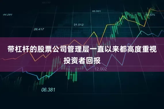 带杠杆的股票公司管理层一直以来都高度重视投资者回报